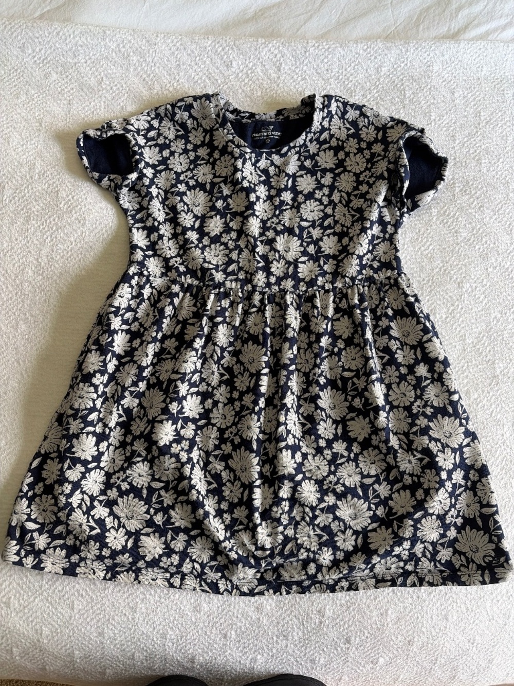 Vineyard Vines Navy Floral Dress